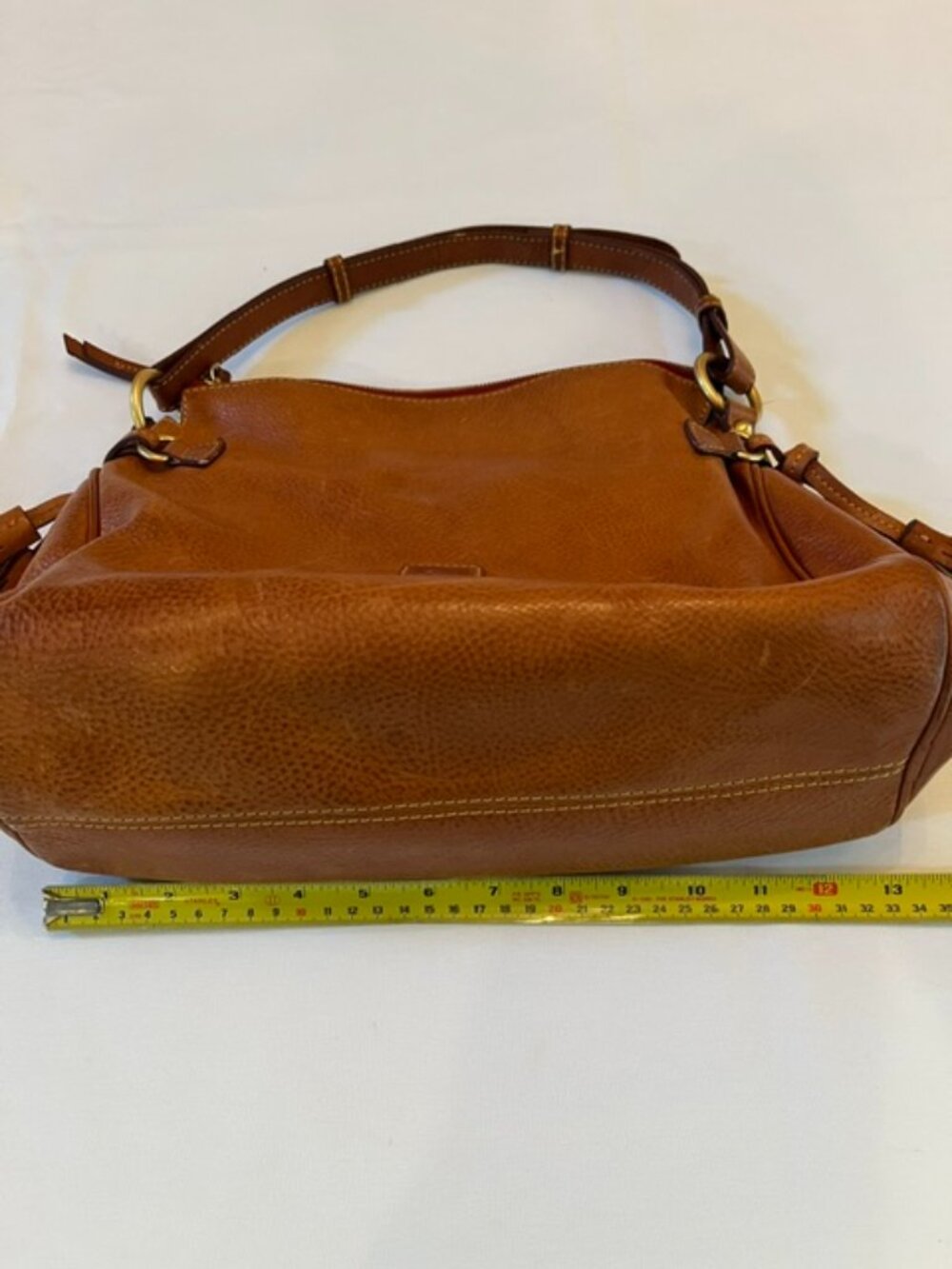 DOONEY & BOURKE | Florentine Tassel Leather Hobo Shoulder Bag - Picture 16 of 16